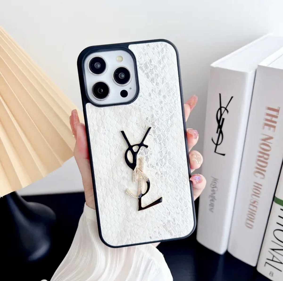 Luxurious iPhone Case YSL - THEROXYMOB