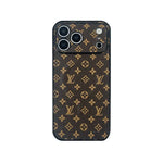 Premium Monogram Magnetic Phone Case with Magsafe for iPhone 12-18 Pro & Pro Max