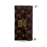Monogram LV Luxurious Phone Case With Strap For iPhone 12-18 Pro & Pro Max