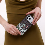 GYD Vintage Monogram Teal Graffiti Case for iPhone 12-18 Pro & Pro Max
