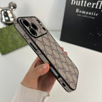 Designer Monogram Gucci Case for iPhone 12-18 Pro & Pro Max