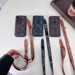 Louis Vuitton Side Card Holder Crossbody iPhone Case