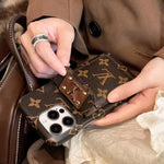 Iconic LV Monogram Canvas Back Card Holder Classic Gucci Ophidia GG Leather Apple iPhone Case Samsung Cover