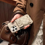 Monogram Canvas Back Card Holder Classic Ophidia Leather iPhone Case Roxy New 2