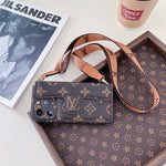 Louis Vuitton Side Card Holder Crossbody iPhone Case