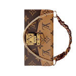Luxury Wallet Phone Case Card Holder with Chain For iPhone 12-17