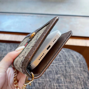 GG Luxury Phone Bag, Case, and Card Holder for Samsung