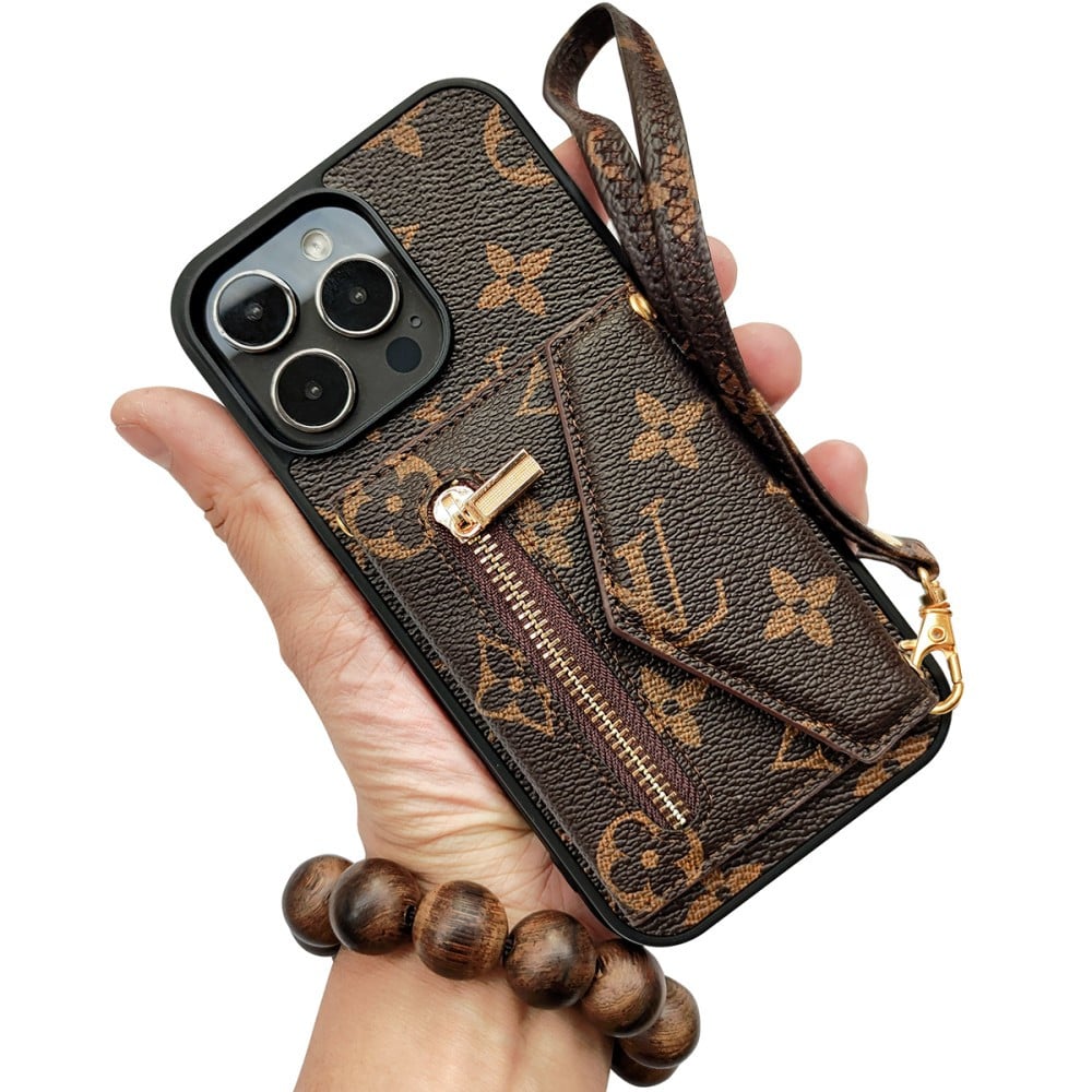 NEW IPHONE LEATHER WALLET PHONE CASE