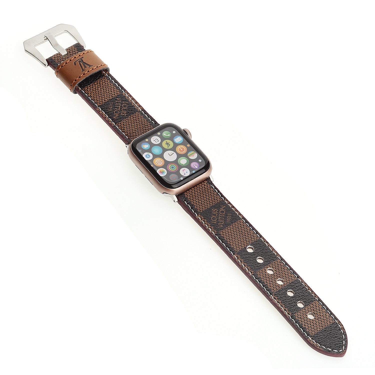 LEATHER CANVAS LUXURY APPLE WATCH STRAP