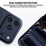 Leather Texture Case for iPhone 13-17 Series