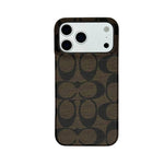 CCH Signature Monogram Canvas Case for iPhone 12-18 Pro & Pro Max