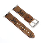 LEATHER CANVAS LUXURY APPLE WATCH STRAP