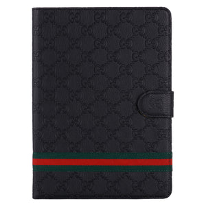 Gucci 3D Embossing Ophidia GG Flip Cover Holster Apple iPad Cases With Stand Function