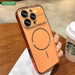 Glass Camera Lens Shell Case For iPhone