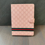 Gucci 3D Embossing Ophidia GG Flip Cover Holster Apple iPad Cases With Stand Function