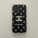 Embossed Chanel iPhone Case: Classic Luxury Design