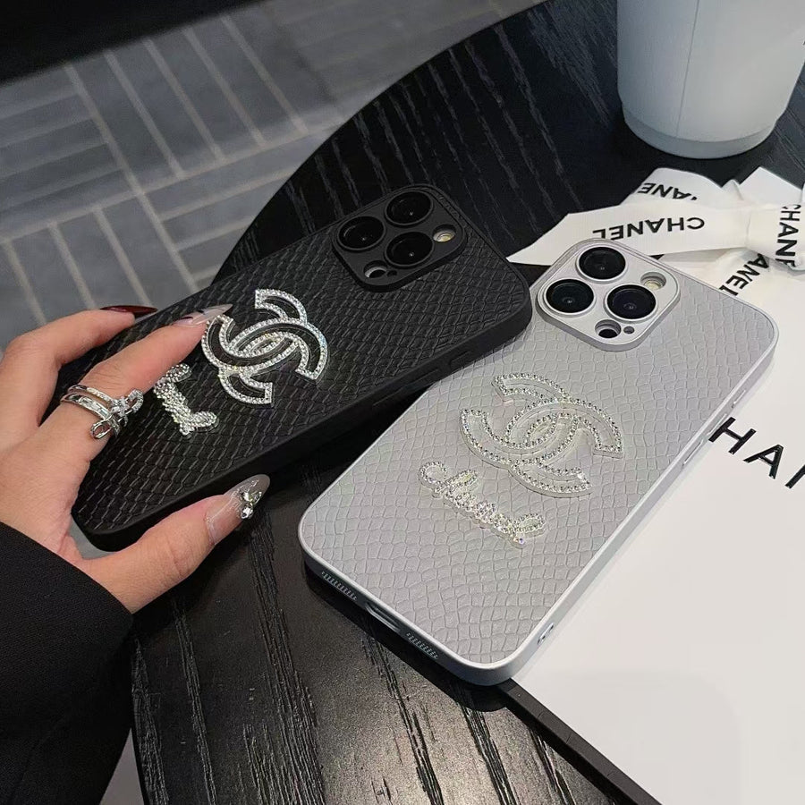 Elegant  Lady iPhone Case with Camera Protector