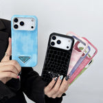 Elegant Prada Apple Phone Case For iPhone 17 / 16 / 15 / 14