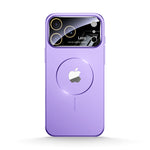 Magsafe Large Window Matte Case for iPhone 12-17 Series