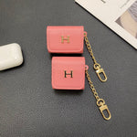 Luxury Hermes Leather AirPods Protective Case