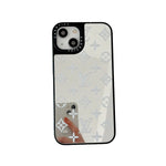 MIRRORED LV PHONE CASE FOR IPHONE 16 15 14