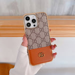 Latest Case Monogram Leather For iPhone