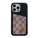 Luxury CARD BAG CLASSIC IPHONE CASE