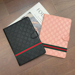 Gucci 3D Embossing Ophidia GG Flip Cover Holster Apple iPad Cases With Stand Function