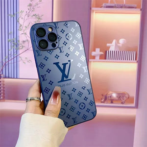 Luxury Louis Vuitton Frosted Matte  Case for iPhone 16 15 14