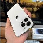 GLASS CAMERA LENS SHELL CASE FOR IPHONE 17 / 16 / 15 / 14