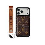 Luxury Phone Case with Card Slot for iPhone 12-17
