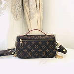 Louis Vuitton Crossbody Bag with a Side Slot for Storing Cards.