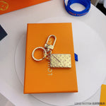 Luxury Key Chain Gold Envelope