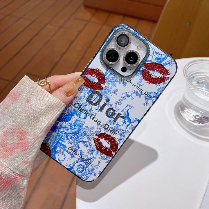 DIOR CASE FOR IPHONE 16 15 14 13