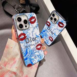 DIOR CASE FOR IPHONE 16 15 14 13