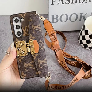 LOUIS LOCK CARD BAG CROSSBODY CHAIN SAMSUNG Z FOLD CASE