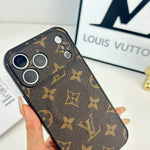 Premium Monogram Magnetic Phone Case with Magsafe for iPhone 12-18 Pro & Pro Max