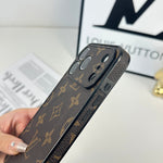 Premium Monogram Magnetic Phone Case with Magsafe for iPhone 12-18 Pro & Pro Max