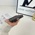 Premium Monogram Magnetic Phone Case with Magsafe for iPhone 12-18 Pro & Pro Max