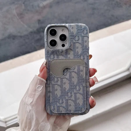 Dior Luxury iPhone Case Card Slot Roxy New 2