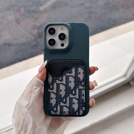 Dior Luxury iPhone Case Card Slot Roxy New 2