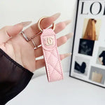 Luxury Chanel Leather Key Chain