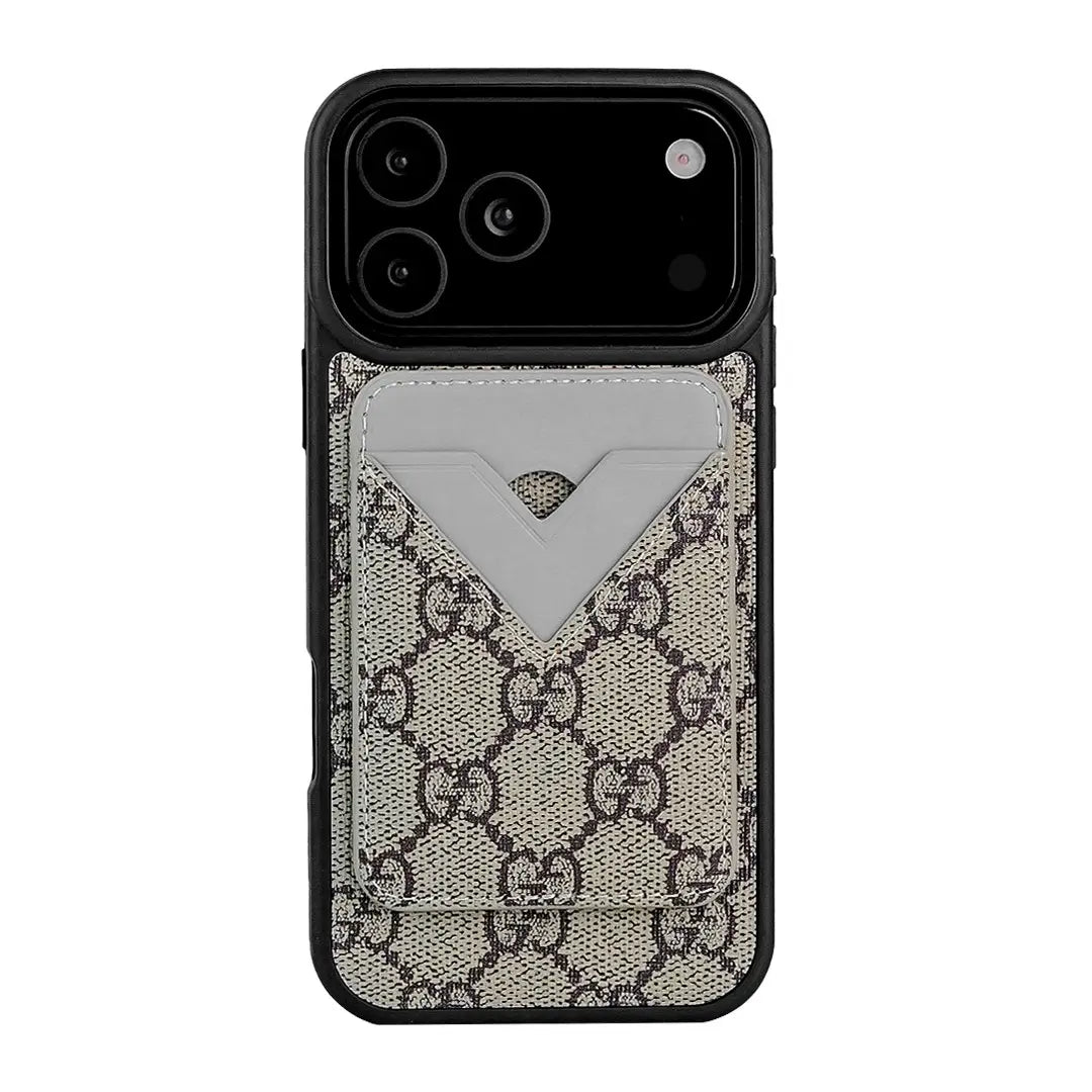 Luxe Louis Vuitton Leather Case For iPhone 17/ 16/ 15/ 14