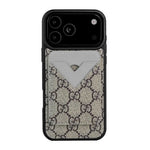 Luxe Louis Vuitton Leather Case For iPhone 12-18 Pro & Pro Max