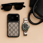 Luxe Louis Vuitton Leather Case For iPhone 12-18 Pro & Pro Max