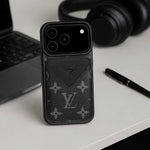 Luxe Louis Vuitton Leather Case For iPhone 12-18 Pro & Pro Max
