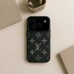 Luxe Louis Vuitton Leather Case For iPhone 17/ 16/ 15/ 14