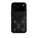 Luxe Louis Vuitton Leather Case For iPhone 17/ 16/ 15/ 14