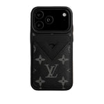 Luxe Louis Vuitton Leather Case For iPhone 12-18 Pro & Pro Max
