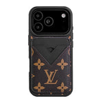 Luxe Louis Vuitton Leather Case For iPhone 17/ 16/ 15/ 14
